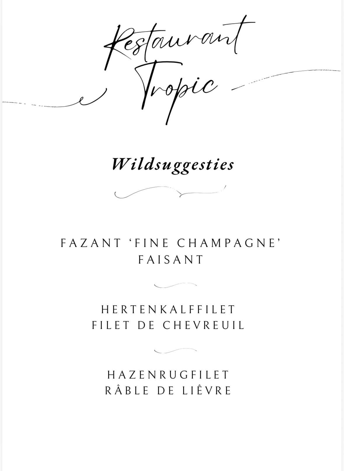 Wildsuggesties